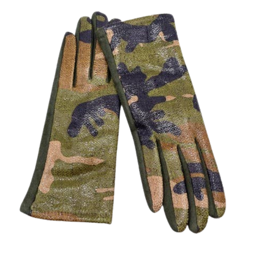 Tarn-Touchscreen-Handschuhe: Olive
