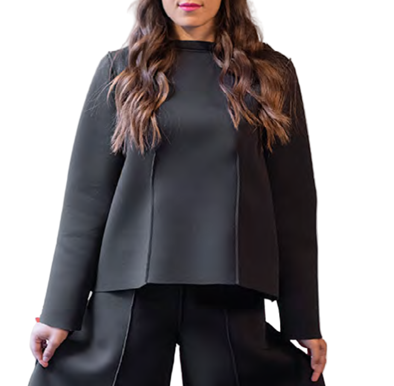 Scuba Raw Seam Tunic Le' Diva Boutique Store