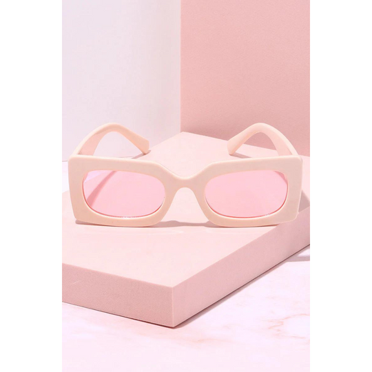 OOO Rectangle Frame Sunglasses - BP
