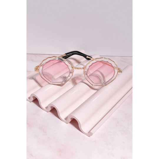 Shell Sunglasses - Pink