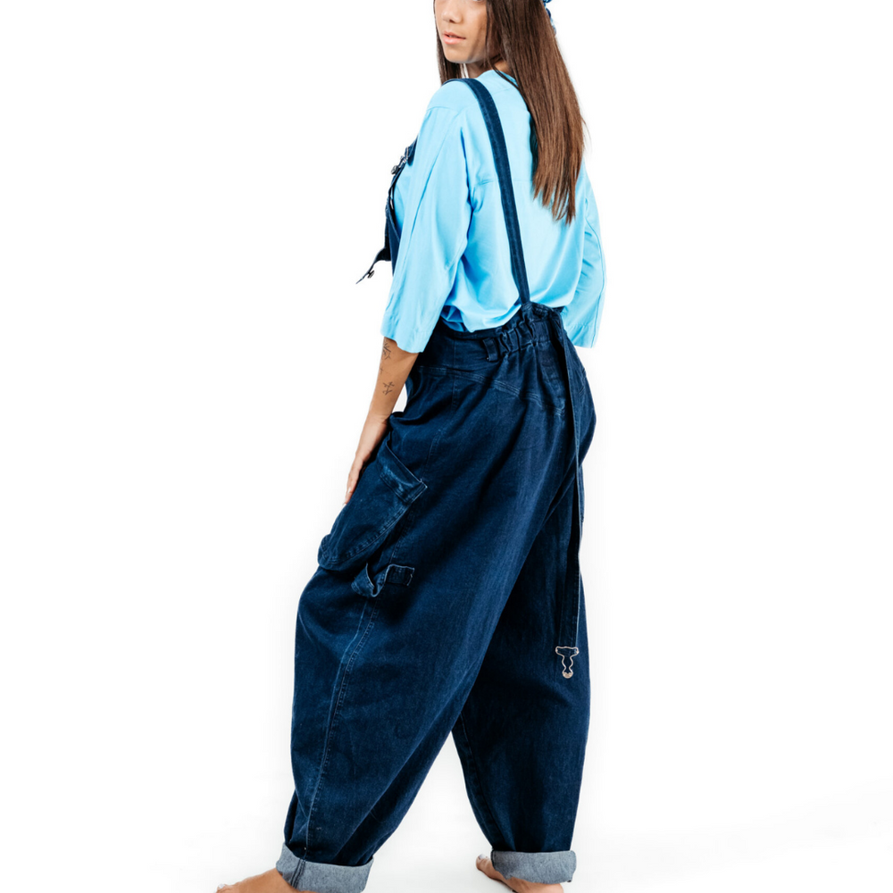 High Fashion Cargo Style Overalls