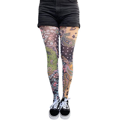 Wild At Heart Patterned Printed Tights