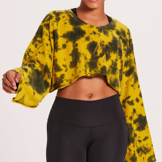 Crop Kimono Sweatshirt - Punkadelic
Tie-dye is back and staying forever. This oversized, cropped pullover delivers a versatile and oversized yet relaxed look. Pair this with just about anything and wear it just about anywhere. 100% Cotton Tie-Dyed French Terry Machine Wash Cold Raw Edge Hem Oversized Fit Wide Sleeve Colors may vary
Crop Kimono Sweatshirt - Punkadelic
Tie-dye is back and staying forever. This oversized, cropped pullover delivers a versatile and oversized yet relaxed look.
cropkimono

$72
$72