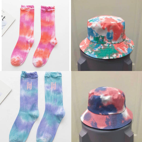 Tie Dye Bucket Hat - Peach/Blue - 100% Cotton
Tie Dye Bucket Hat This tie dye bucket is exactly what you need to keep the sun out of your eyes. The hat is is richly tie-dyed and will be around vibrant for many seasons to come. Features: Tie dye bucket hat Content + Care- 100% Cotton- Spot clean
Tie Dye Bucket Hat - Peach/Blue - 100% Cotton
Tie Dye Bucket Hat This tie dye bucket is exactly what you need to keep the sun out of your eyes. 100% Cotton- Spot clean
aiden

$18.99
$18.99
$18.99
bucket hat, Faire, h