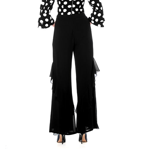 Frilled Leg Pants
Chiffon frilled leg pants that shakes them up when you walk in the room. SIZE CHART: Small (2/4) Bust: 34 inch, Natural Waist: 26 / 27 inch , Drop Waist: 29 / 30 inch, Hips: 36 / 37 inch Medium (6/8) Bust: 36 inch, Natural Waist: 28 / 29 inch, Drop Waist: 31 / 32 inch, Hips: 38 / 39 inch Large (10-12) Bust: 38 inch, Natural Waist: 30 inch, Drop Waist: 33 inch , Hips: 40 inch XL (12-14) Bust: 40 inch, Natural Waist: 32 inch, Drop Waist: 35 inch, Hips: 42 inch 1XL (16) Bust: 42 inch, Natural