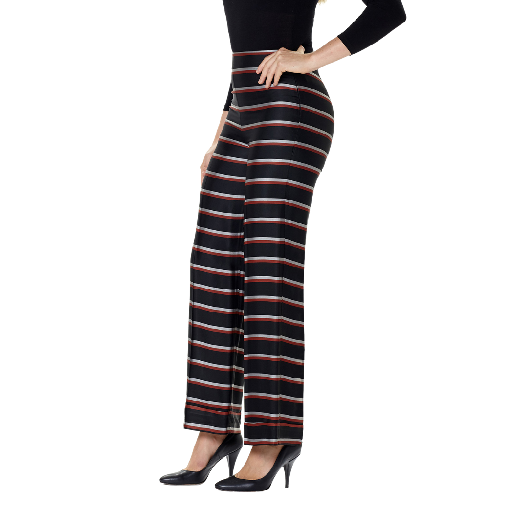Horizontal Stripe Fashion Pant