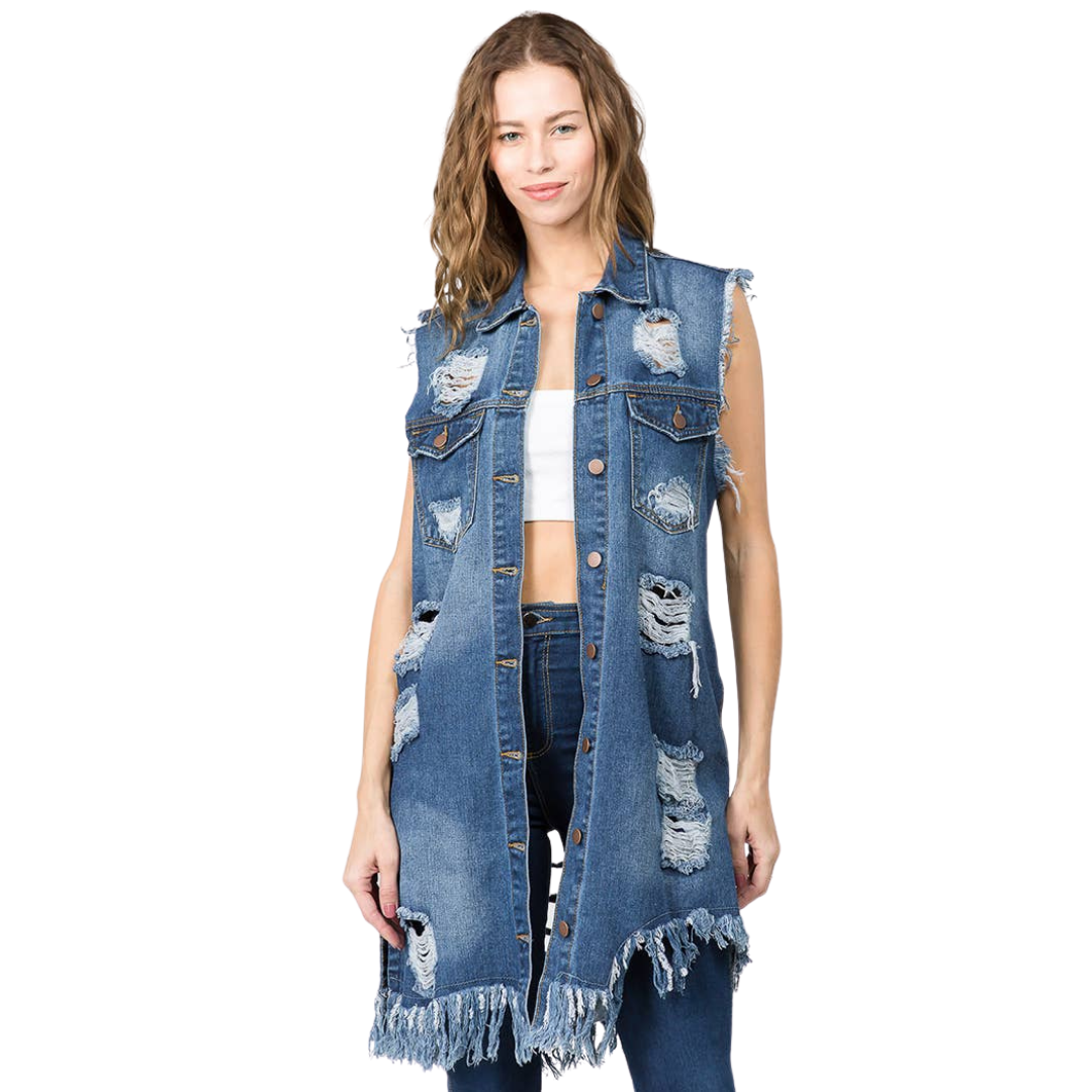 Distressed Denim Long Length Vest
This is a super cool vest you can pair up with so many items, dress, jeans or skirt.
Distressed Denim Long Length Vest
This is a super cool vest you can pair up with so many items, dress, jeans or skirt.
10302019006-1

$54.99
$54.99
$54.99
denim, denim sleeveless, distressed denim vest, Distressed Denim Vest Long, distressed jean vest, long denim vest, long distressed jean vest, long distressed vest, long jean vest, vest
Vest
American Bazi



Size: Small
Color: Denim Blue
