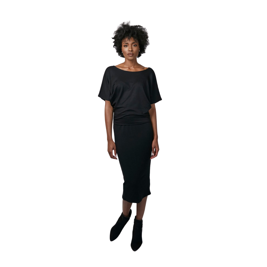 Midi Skirt - Black
This soft chic midi skirt perfectly pairs with any of our crops or dolman top. Or easily pair with a tank or t-shirt for a more casual look. Material: Bamboo Cotton
Midi Skirt - Black
This soft chic midi skirt perfectly pairs with any of our crops or dolman top. Or easily pair with a tank or t-shirt for a more casual look. 
BLACKMIDI-1

$64
$64
$64
black knit skirt, black skirt, knit skirt, midi-skirt, skirt
Skirts
Taylor Jay



Size: XSmall


Le' Diva Boutique Store