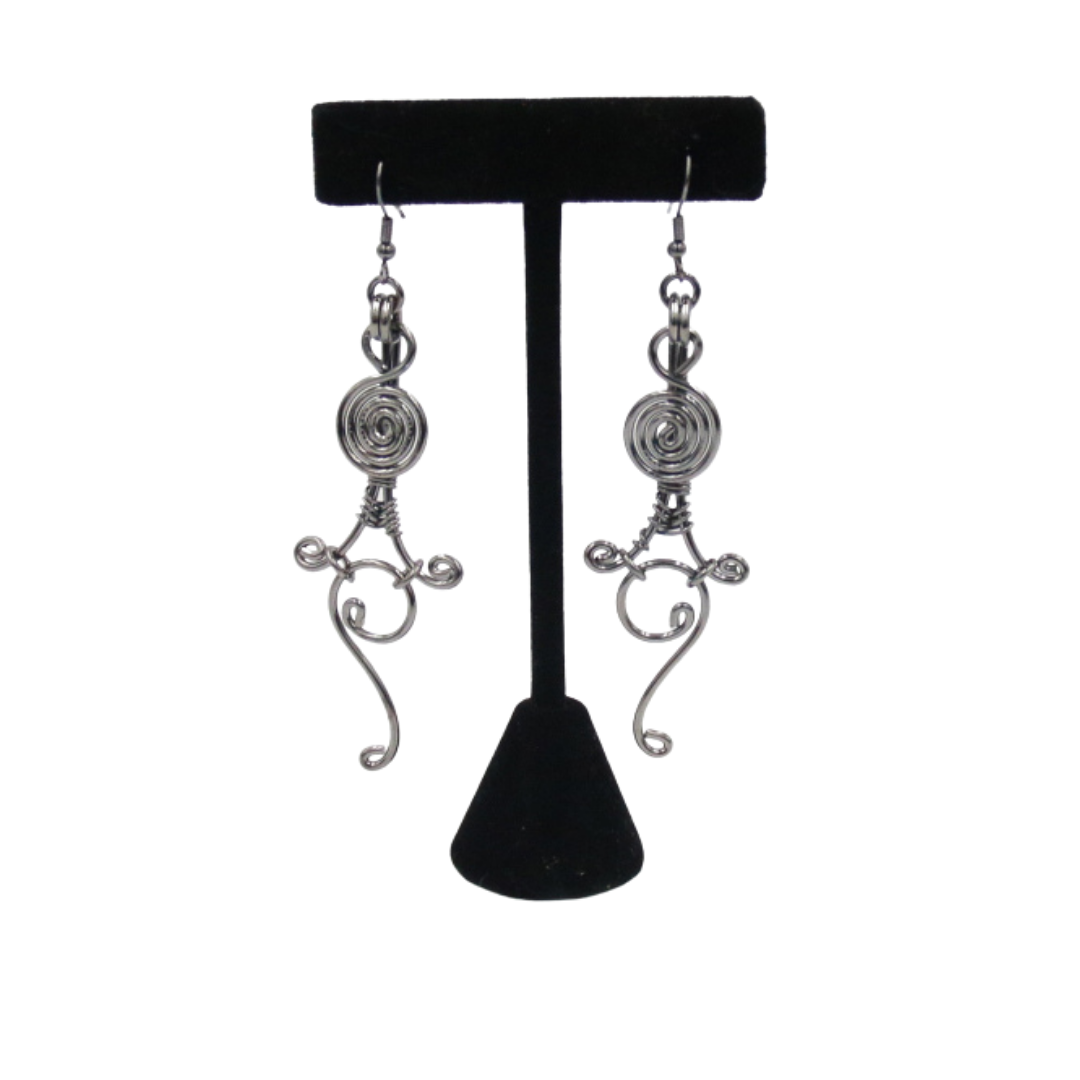 Wire Gunmetal Earrings
Handcrafted Artistic Wire Earrings by Chanour. Nickel free and hypoallergenic. Color: Gunmetal
Wire Gunmetal Earrings
Handcrafted Artistic Wire Earrings by Chanour. Nickel free and hypoallergenic. Color: Gunmetal
WE2013

$29.99
$29.99
$29.99
earrings, pewter earrings, silver earrings
Earrings
Chanour Jewelry
$29.99
$29.99
$29.99
Title: Default Title


Le' Diva Boutique Store