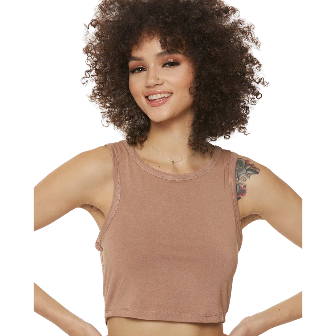 Soft Lounge Crop Eco-Modal Tank - Honey
Our Sandi_ J ultra soft lounge tank is perfect for your day to day on the go needs or comfy sleepwear. Soft breathable modal tank keeps you cool and comfortable while lounging or sleeping.
Soft Lounge Crop Eco-Modal Tank - Honey
Ultra soft lounge tank is perfect for your day to day on the go needs or comfy sleepwear.;Soft breathable modal tank keeps you cool and comfortable
041920210001

$16.99
$16.99
$16.99
brown tank top, chocolate tank top, cinnamon tank top, honey