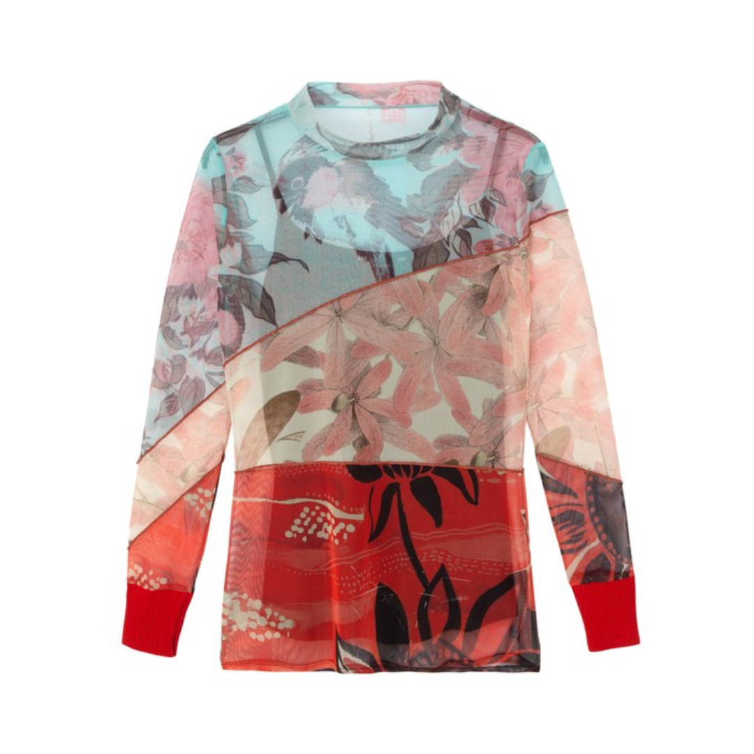 Desigual long shops sleeve t shirt