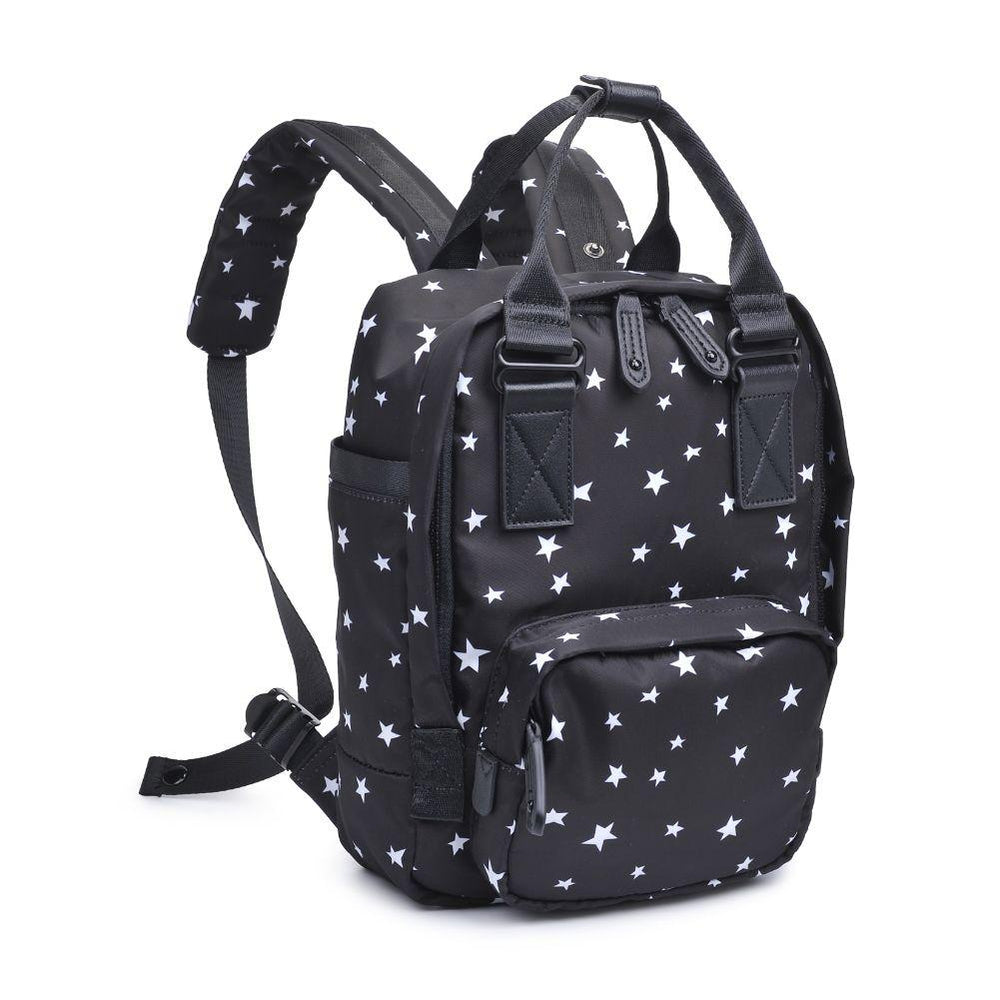 Iconic Backpack Small - Black Star
Make your mark on the world by making the most of each day. Waking up on the right side of the bed and seeing the glass as half full are mindsets that make you iconic. Live with a focus on the future. Your backpack should be the only reason you look to see what’s behind you. Item Type: Backpack Material: Nylon Closure: Zipper Handle Drop: 4" Exterior Details: Front zip compartment, 2 side slip pockets, 2 back zip pockets, cushioned back panel Inside Features: Water-repelle