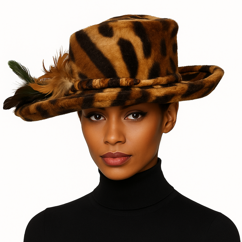 Animal Print Hats
