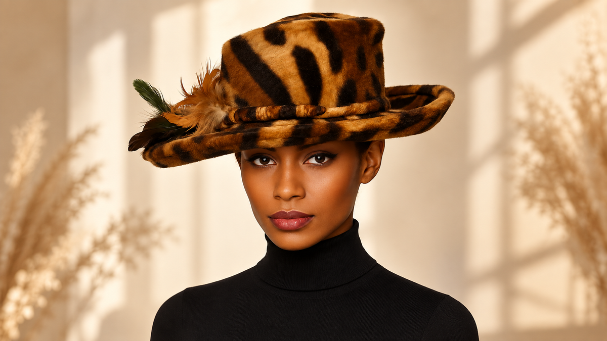 Animal Print Hats