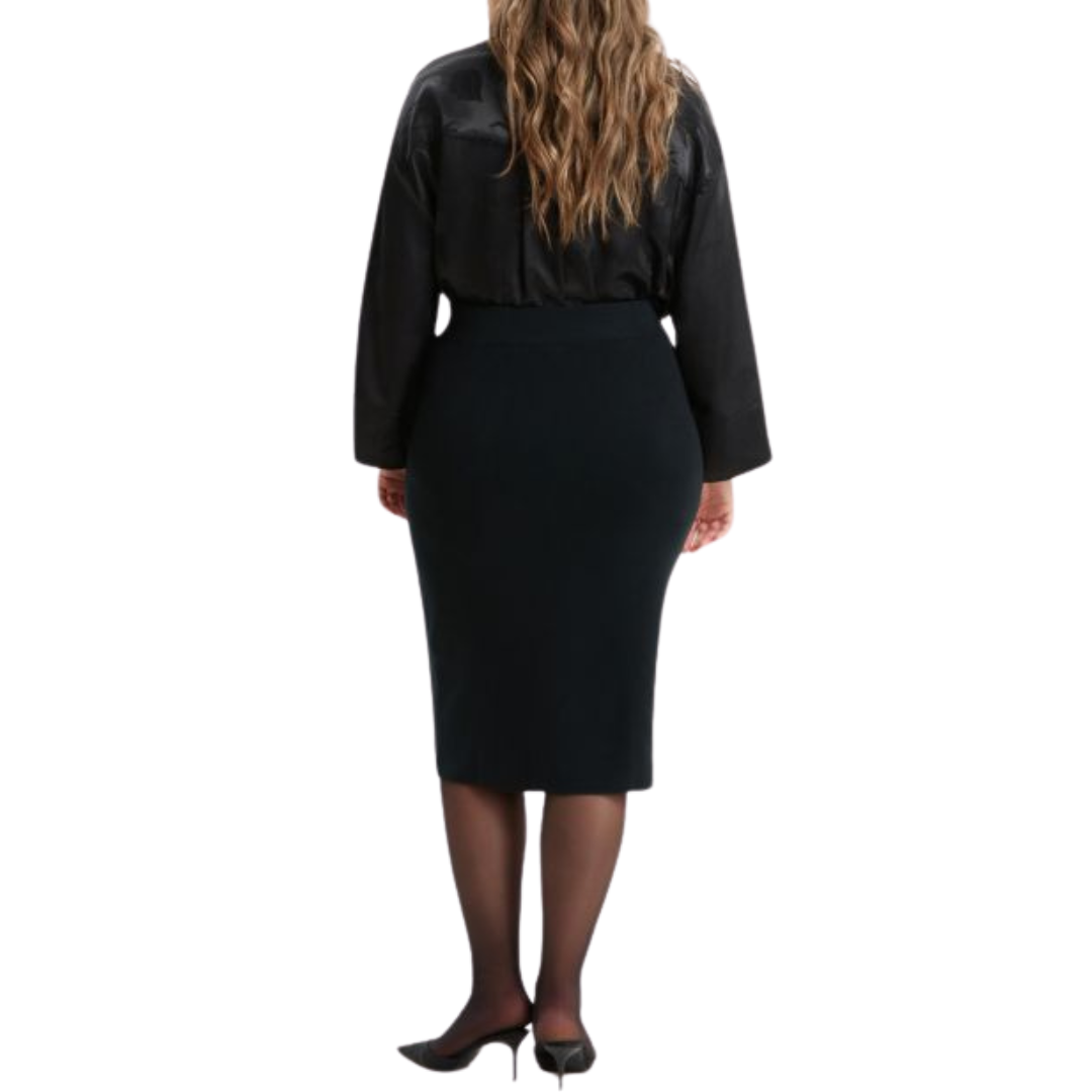 Knit Pencil Skirt Plus Size Le Diva Boutique Store