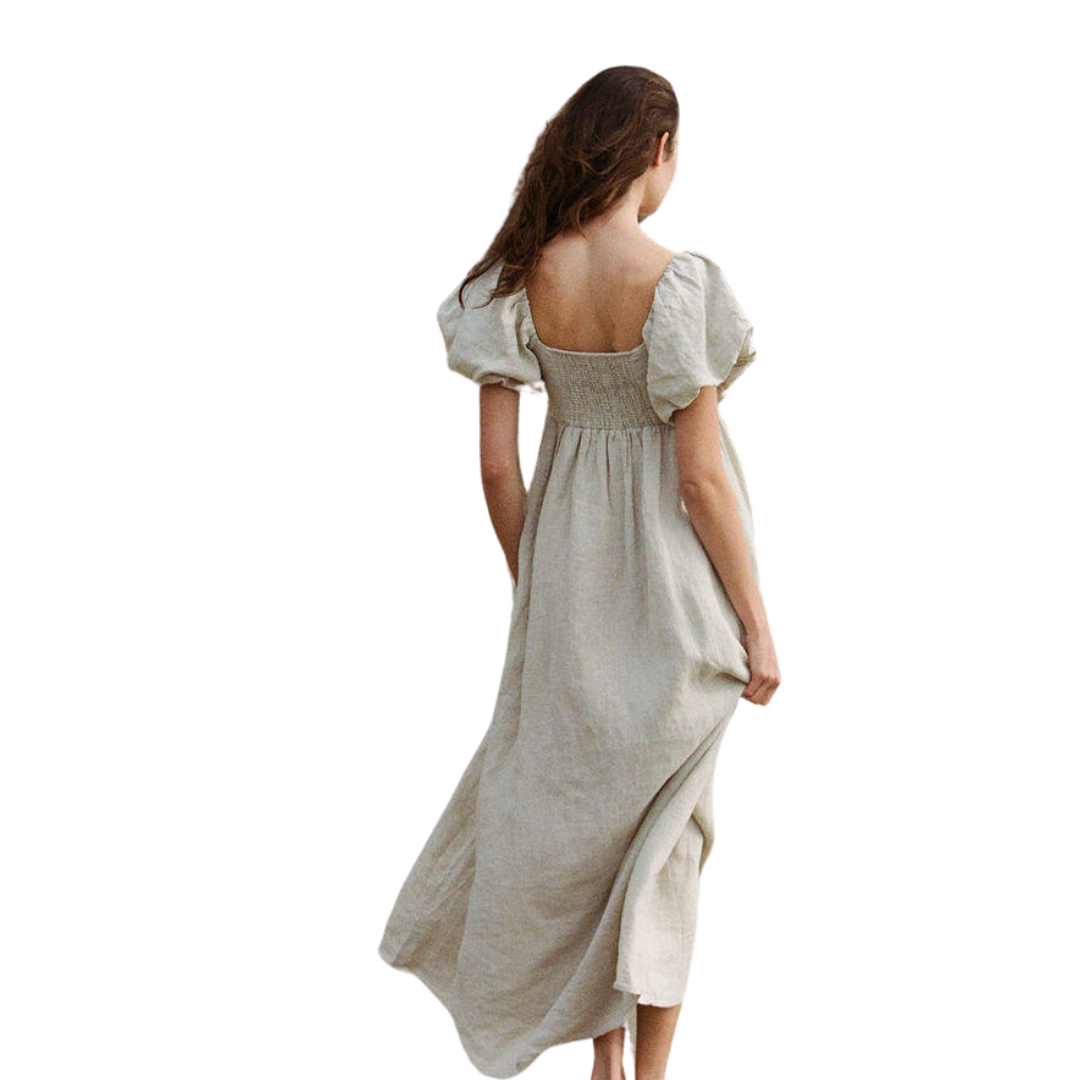 Candace Linen Maxi Dress