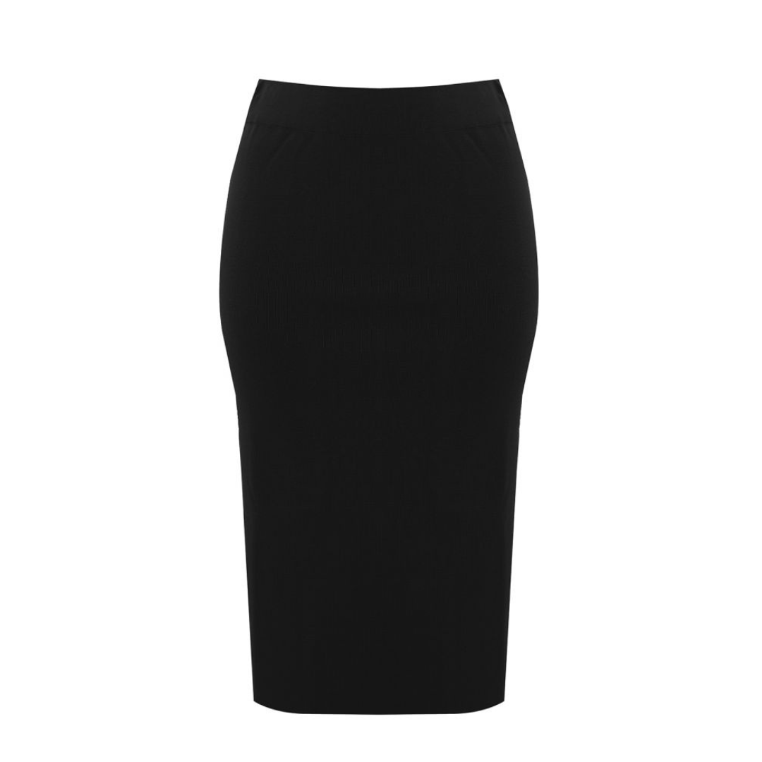 Knit Pencil Skirt - Plus Size