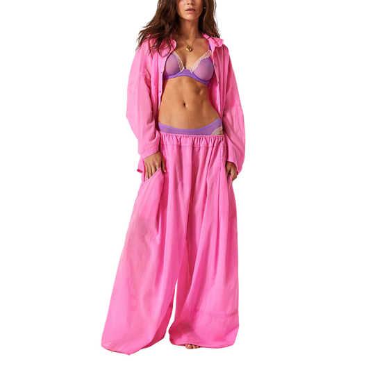 Heat of the Night - Wide Leg Lounge Pant