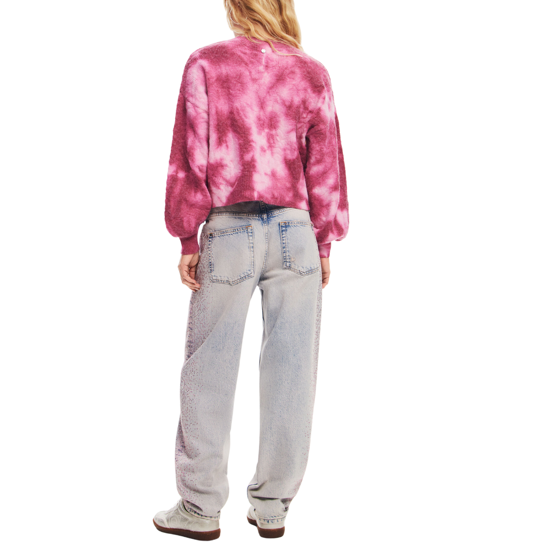 Tie Dye Sweater - Rosa