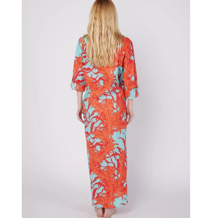 Gabriela Blue Maxi Dress main image 0