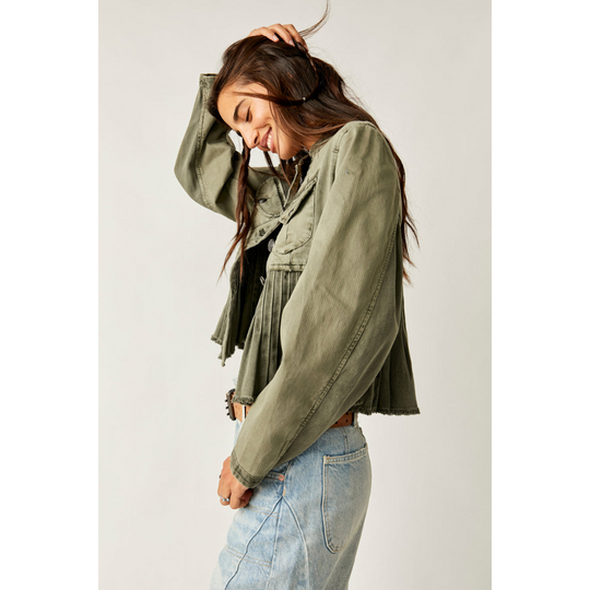 Cassidy Front Button Jacket