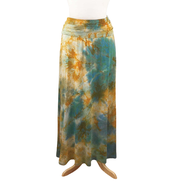 Lisa Maxi Tie Dye Skirt - Saguaro