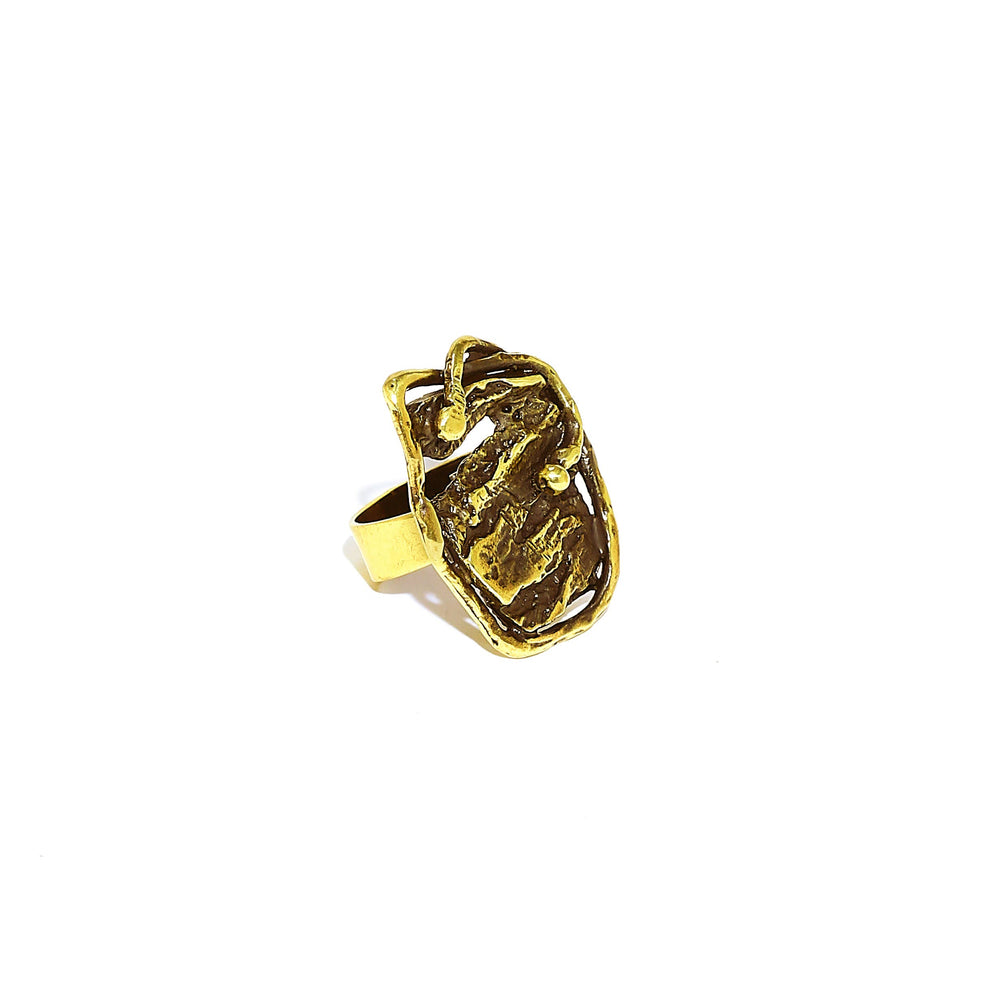 Chanour - Handmade Bronze Ring - BRN3068