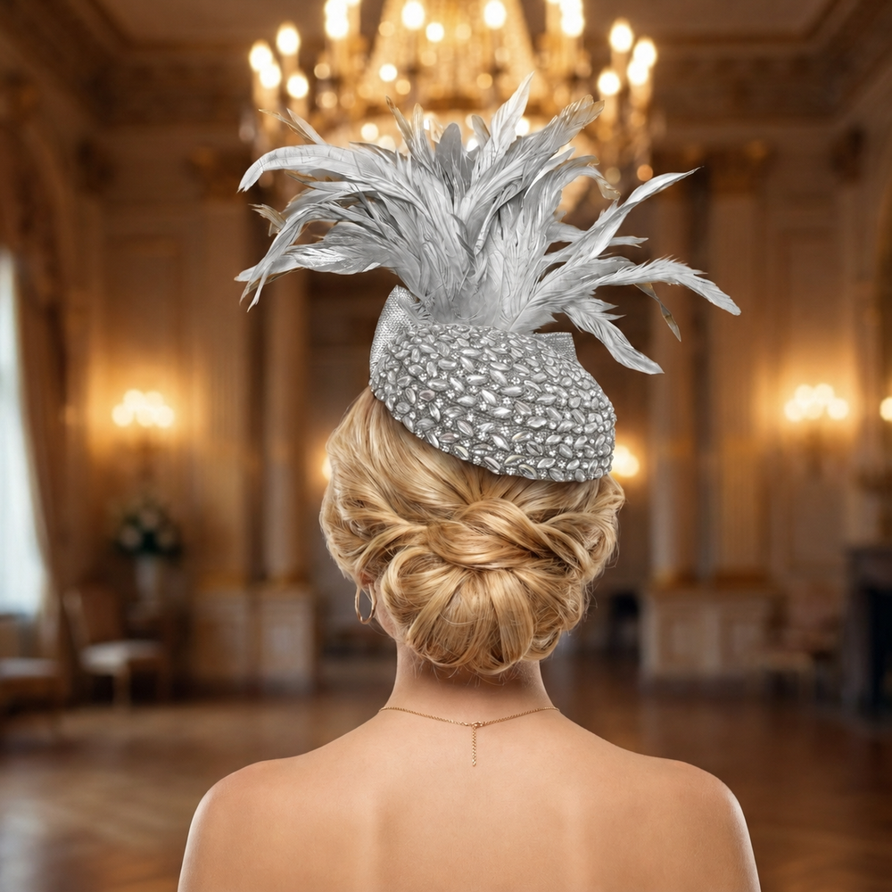 Shonda Jewel Stirnband-Fascinator – Gold