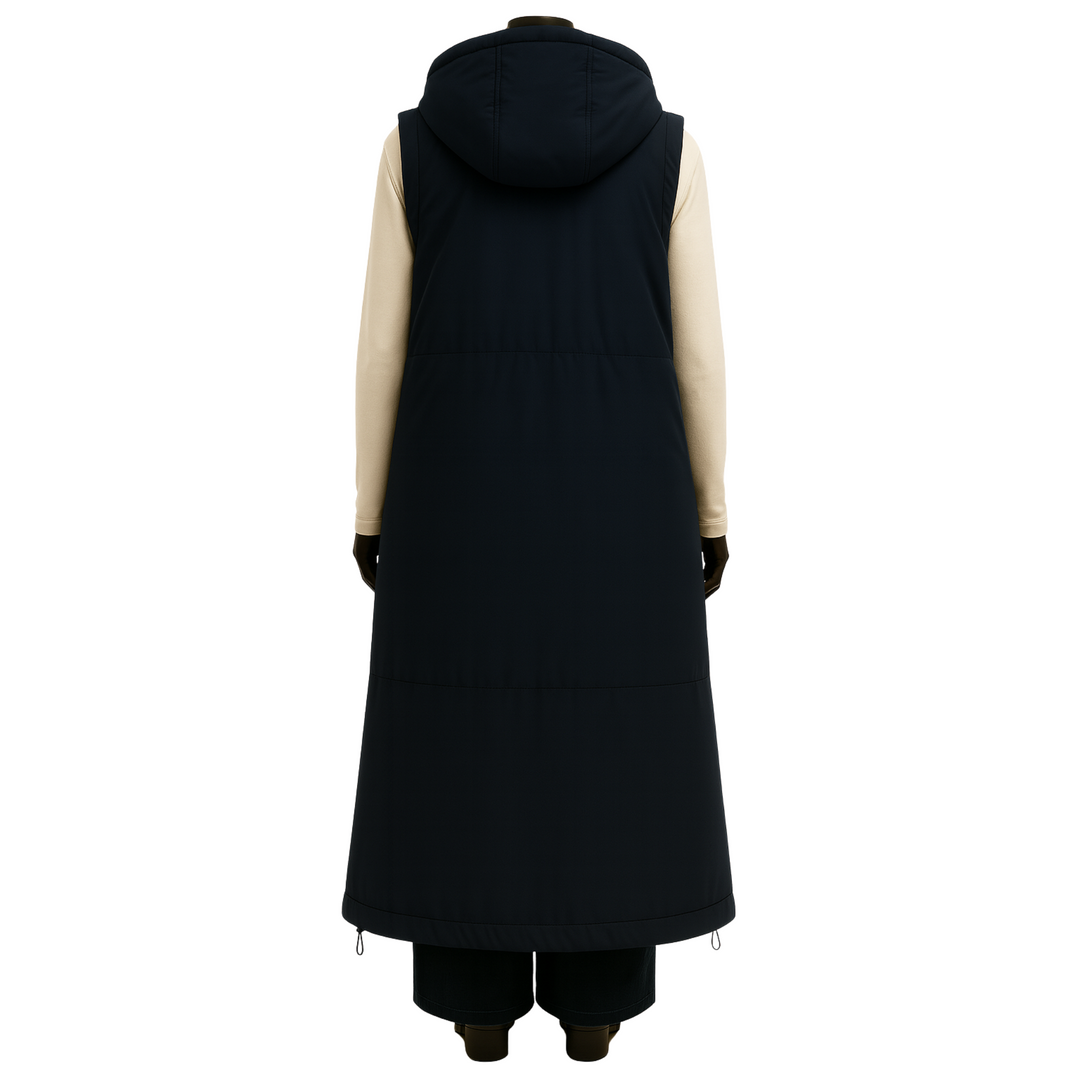 AQRL - Chaleco paracaídas con cremallera - Beige