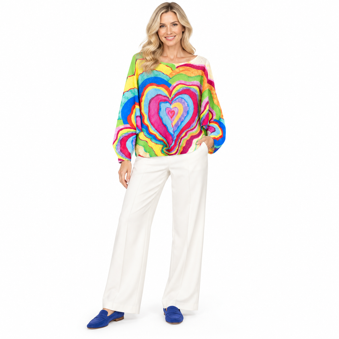 Pullover mit Camouflage-Muster