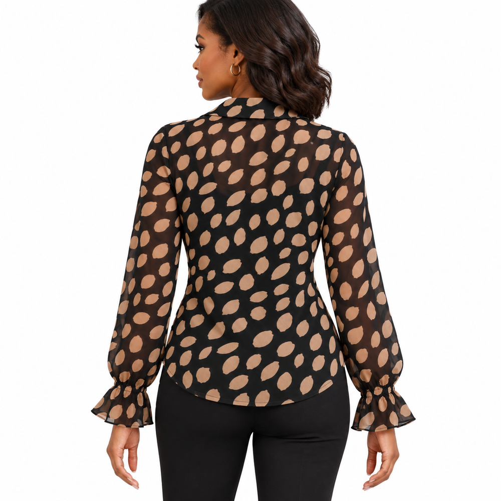 Camisa Cascade con botones brave+true - Otoño