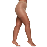 Queen Ultra Sheer Control Top Pantyhose - City Beige