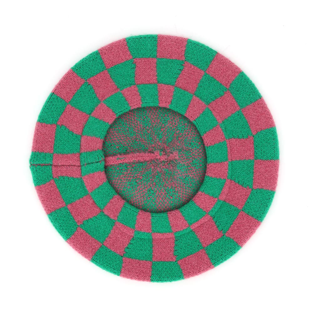 Klassisches Acryl-Barett – Hellrosa