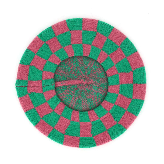 Klassisches Acryl-Barett – Hellrosa