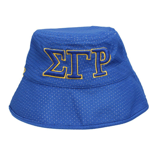 Sigma Gamma Rho Royal Blue Mesh Bucket Hat