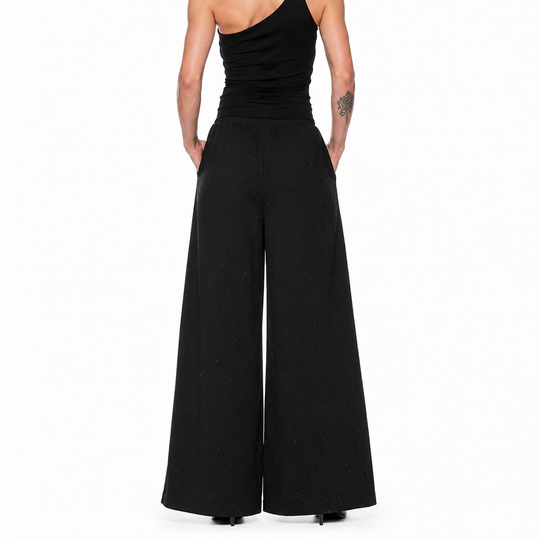 Igor Dobranic Margaret Black Sparkle Trousers
