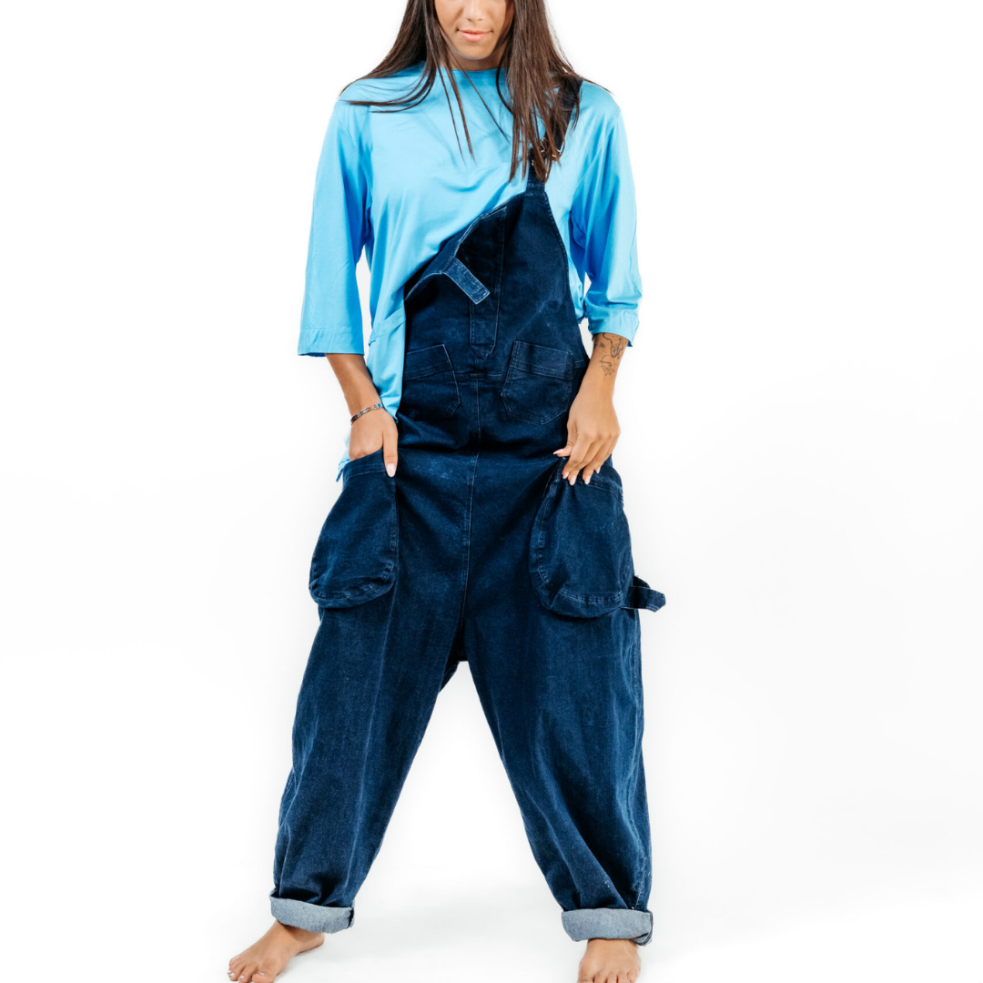 High Fashion Cargo Style Overalls