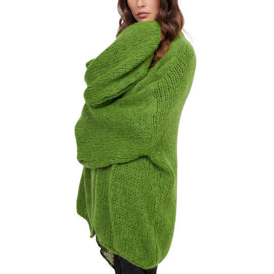 Edith Knit Cardigan - Green