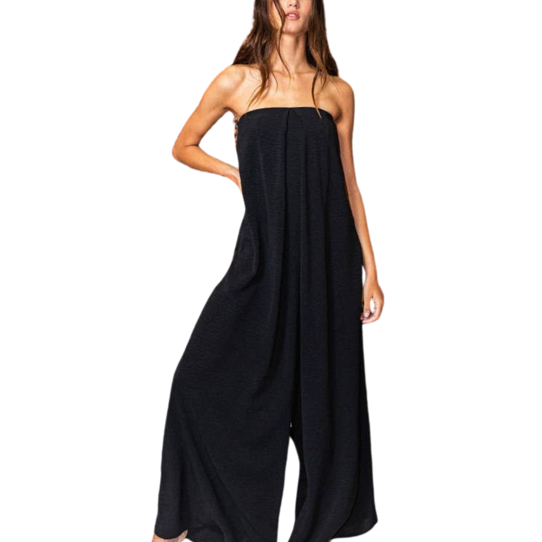 Strapless Flowy Jumpsuit