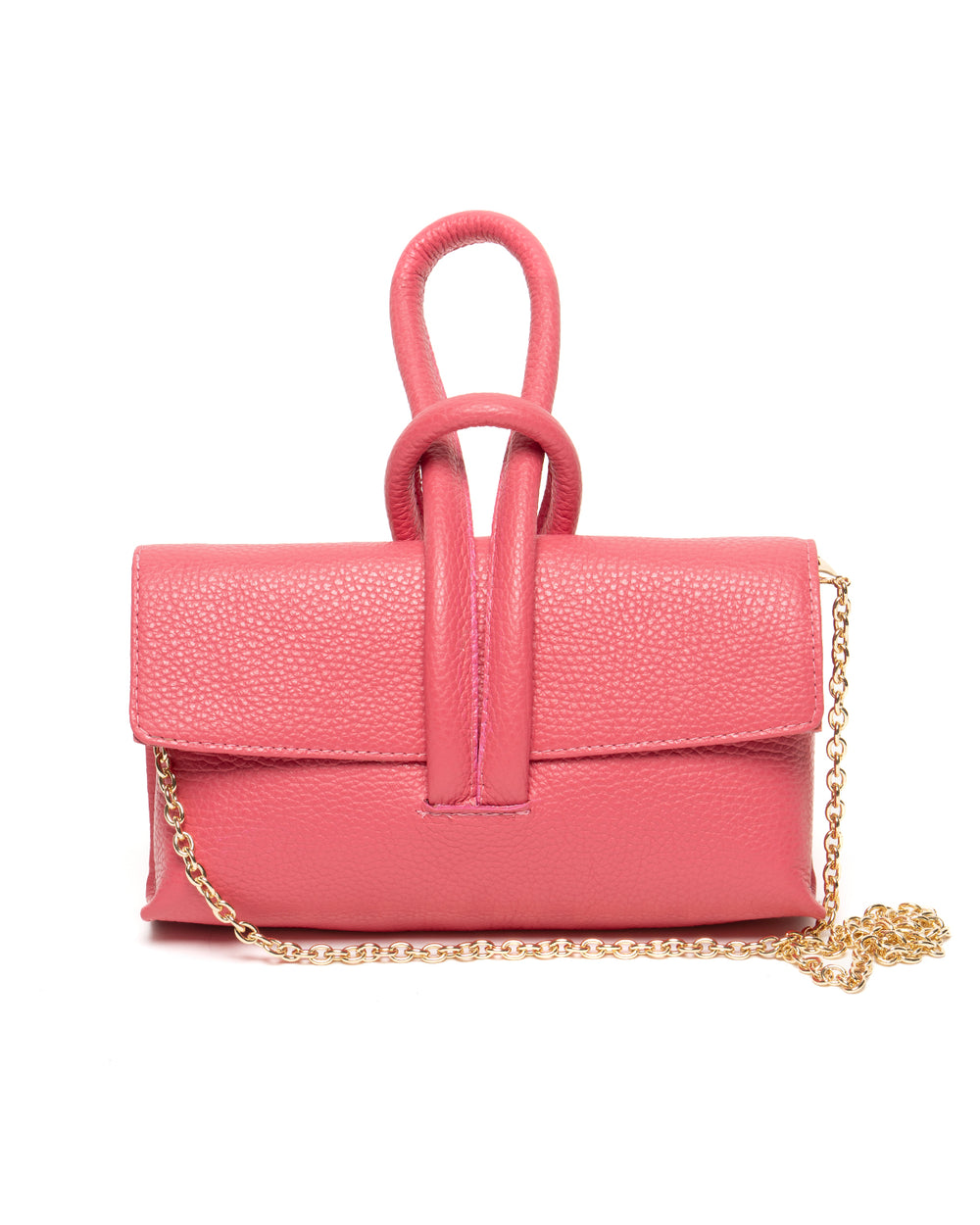 Riley Small Clutch - Hot Pink