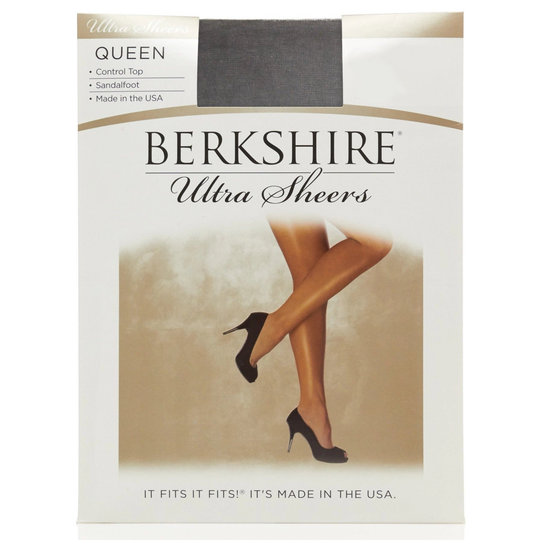 Queen Ultra Sheer Control Top Pantyhose - Utopia