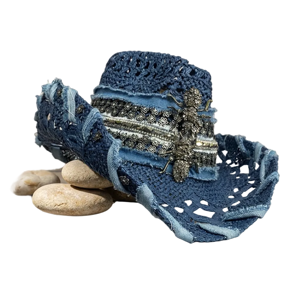Bestickter Denim Cowboy - Shiloh
