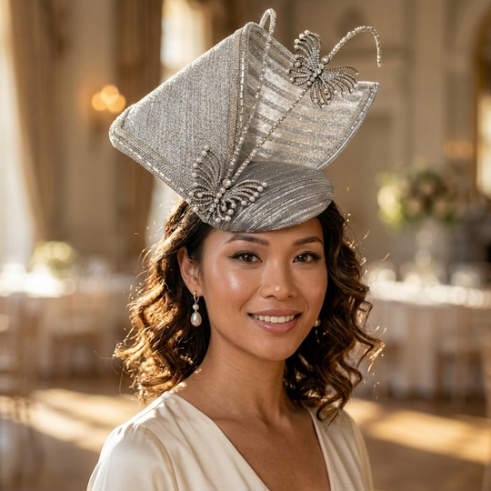 Shonda Jewel Stirnband-Fascinator – Gold