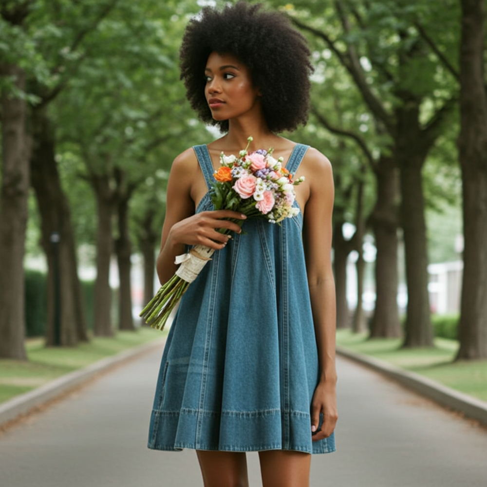 Maxwell Mini Denim Dress