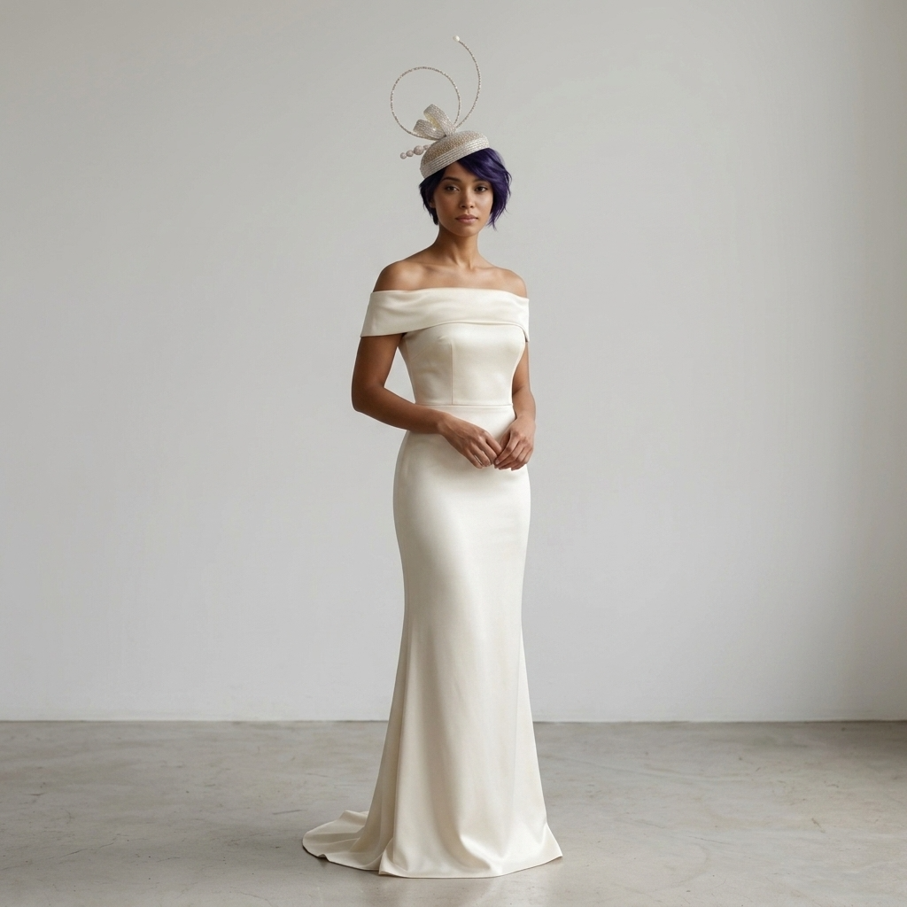 Diadema con joya Shonda, tocado negro