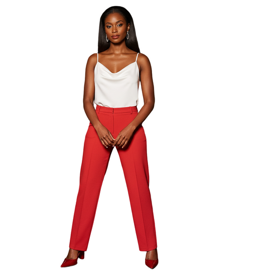 Silky Satin Solid Camisole - Ivory