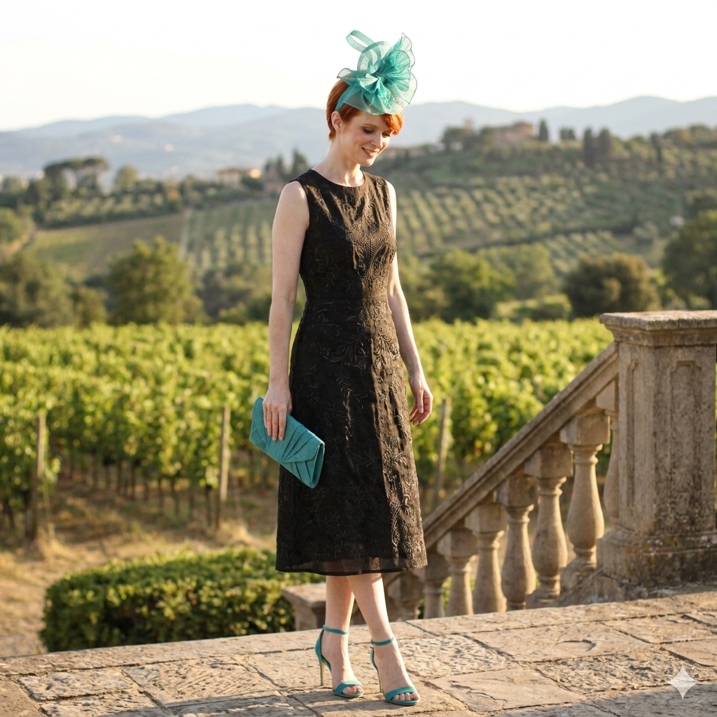 Eleganter plissierter Krinoline-Sinamay-Fascinator – Breites, rundes Design mit Haarband