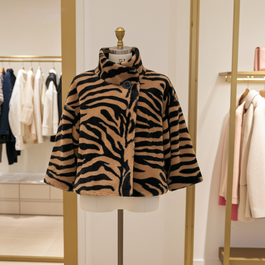 La chaqueta con estampado animal de Broadway