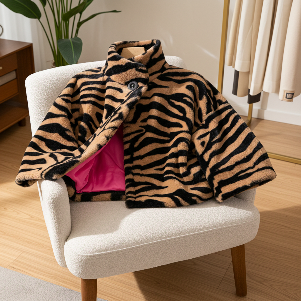 La chaqueta con estampado animal de Broadway