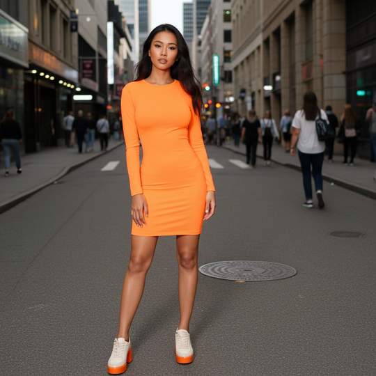 Vestido de jersey ajustado Theresa Chic